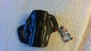 Photo of NEW GALCO RH BLACK LEATHER BELT HOLSTER