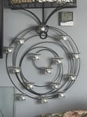 Photo of 14 tea light wall display