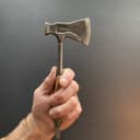 Photo of Antique WW11 DGM 5664-87 German Hitler Jugend HJ Camp Axe Hatchet Hammer Screwdriver