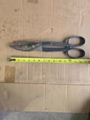 Photo of Large Wiss Sheet Metal Tin Snips High Carbon Inlaid Blade Shears 15"