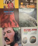 Photo of Records-Janis Joplin, Louis Armstrong, Nat King Cole, Hurricane Smith, 5th Demsion