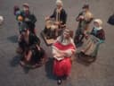 Photo of Three Royal Doulton character figures, Captain Cook, Country Lass, Gamekeeper