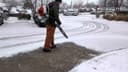 Photo of Tractor work property care lawn driveway gravel bucket Snow removal Sherwood Park acreage and urban property