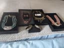 Photo of 3 New Heidi Daus necklaces, (bracelets SOLD), earrings, Swarovski crystals, see descriptions, $125 and up.