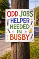 Photo of Odd jobs helper needed in Busby