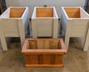 Photo of Raised planters 40 »x32 “ and 23” high. $75