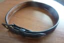 Photo of Ernie Hill Speed Belt – Black Basketweave Leather Size 34”