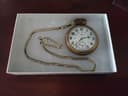 Photo of Elco Incabloc 17 jewel pocket watch