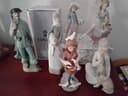 Photo of 6 Lladro figurines, Picture Perfect, Spanish Policeman, Shhh Quiet and more, $50 & up.