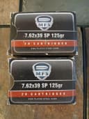 Photo of 7.62x39 Hunting Rounds