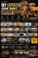 Photo of π οΈπ HANDYMAN SERVICES AND REPAIR π π οΈ 587-906-2595