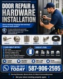 Photo of π οΈπͺ DOOR REPAIR & HARDWARE INSTALLATION SERVICES πͺπ οΈ 587-906-2595