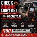 Photo of ππ MOBILE CHECK ENGINE LIGHT SCAN ππ 587-906-2595