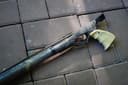 Photo of Sporasub ONE 90 cm speargun, fully rigged, with an extra shaft, Made in Italy